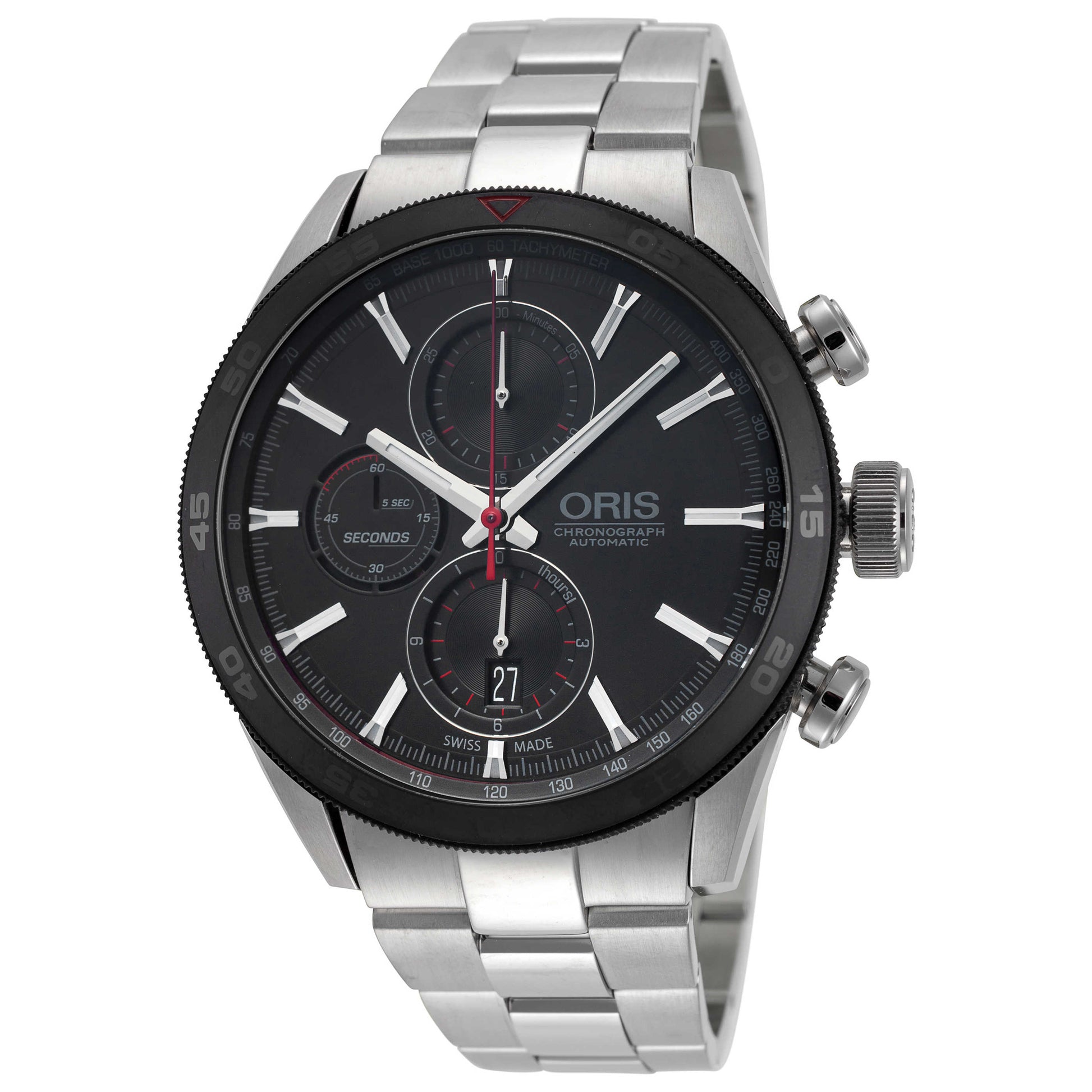 Front view of Oris Artix Men's Automatic Watch 01-774-7661-4424-07-8-22-87