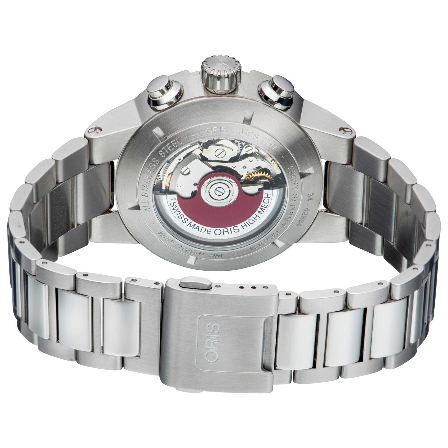 Oris Williams Chronograph Men's Automatic Watch 01-774-7717-4164-07-8-24-50 - Image #4