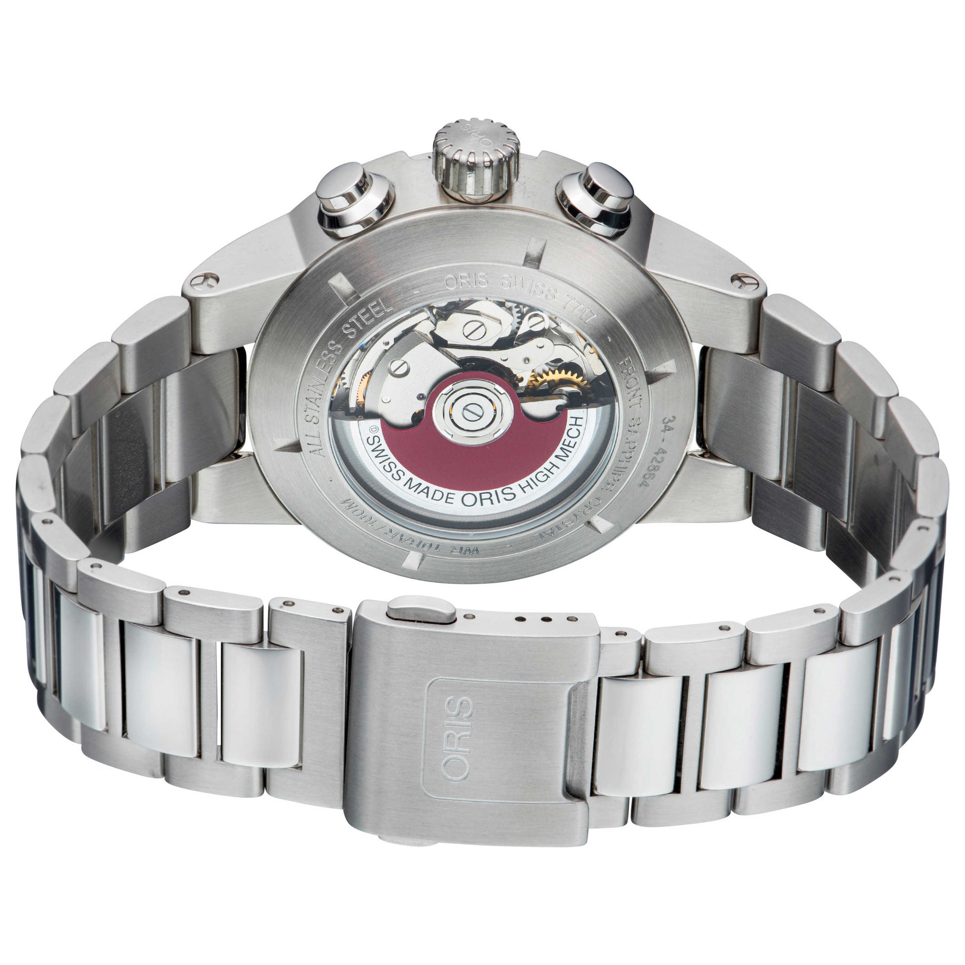 Oris Williams Chronograph Men's Automatic Watch 01-774-7717-4164-07-8-24-50 - Image #4