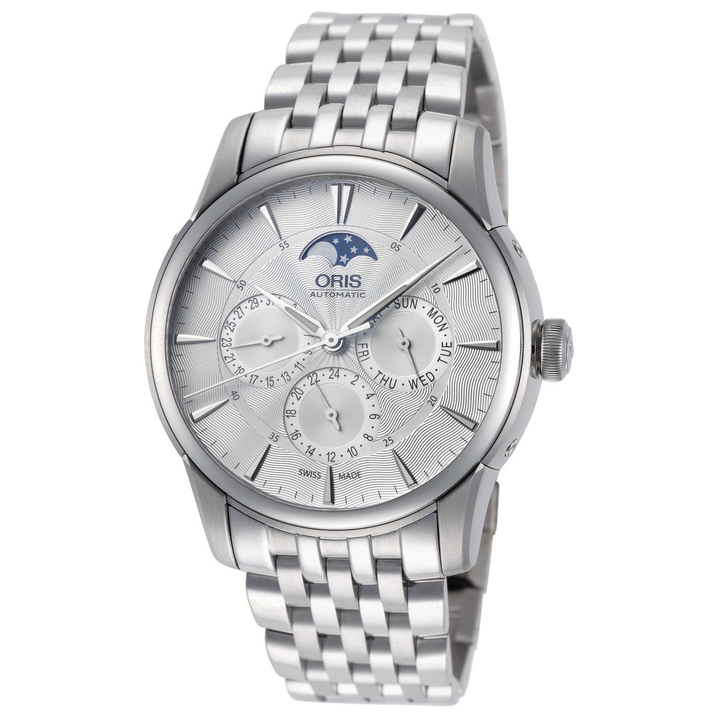 Front view of Oris Artelier Men's Automatic Watch 01-781-7703-4051-07-8-21-77