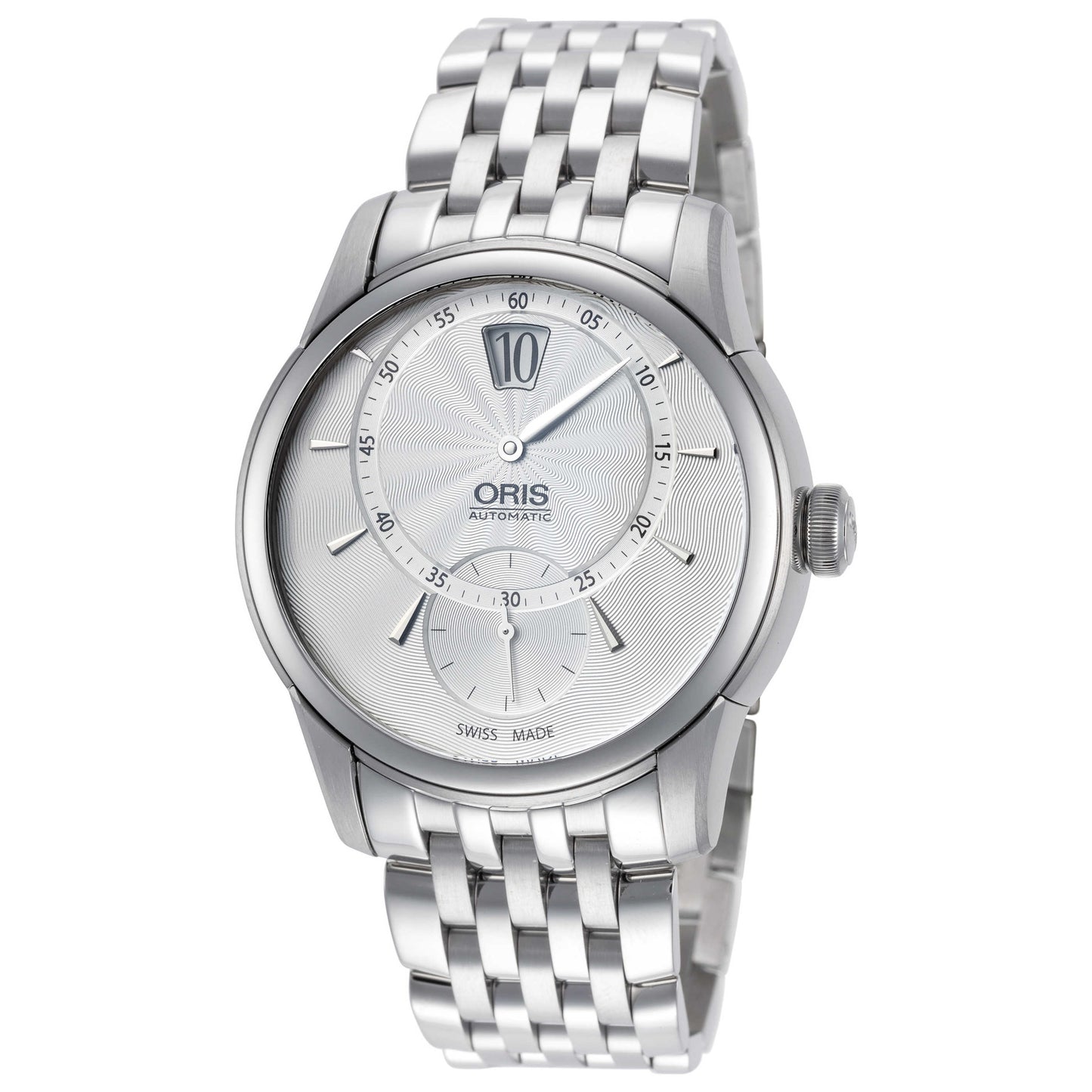 Front view of Oris Artelier Men's Automatic Watch 01-917-7702-4051-07-8-21-77