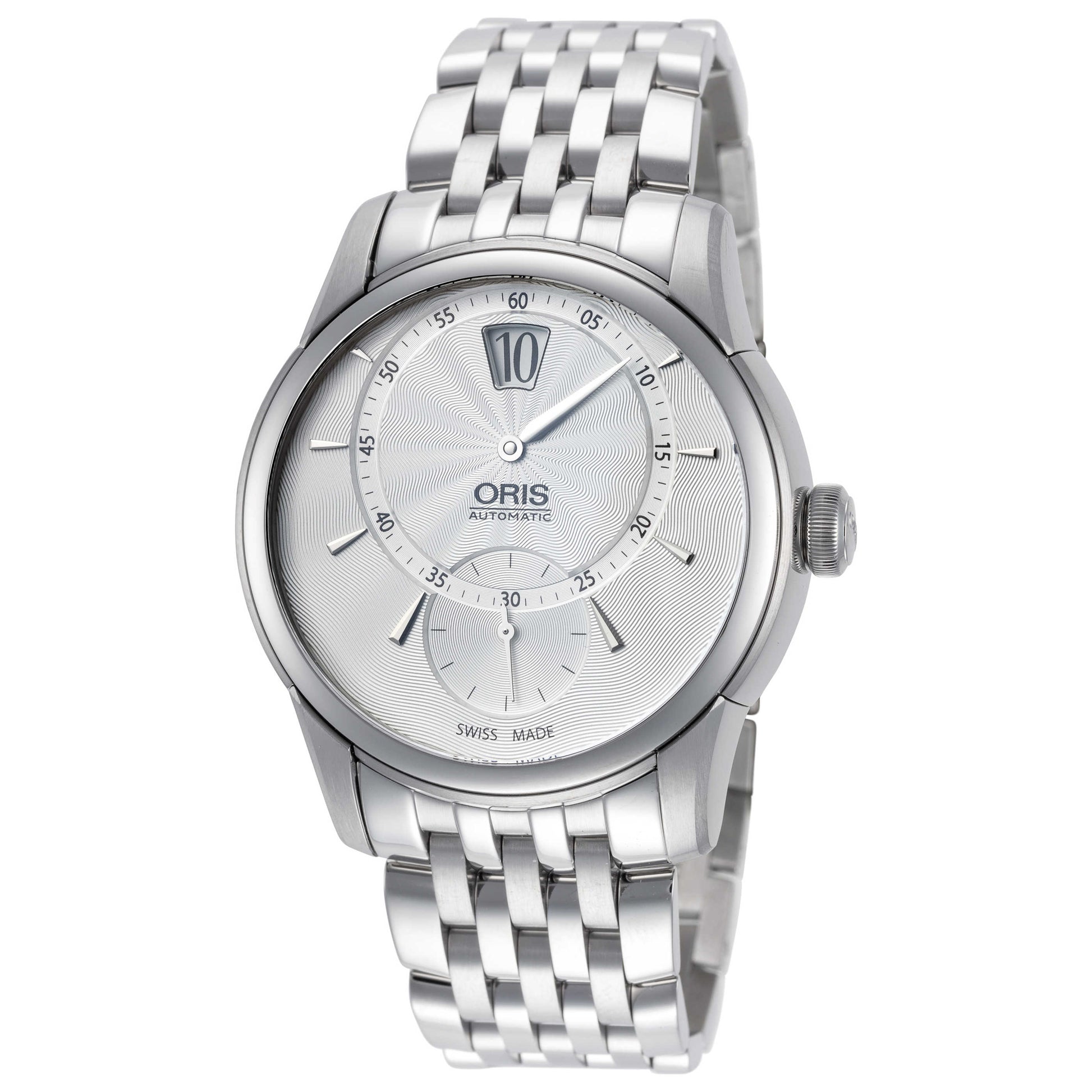 Front view of Oris Artelier Men's Automatic Watch 01-917-7702-4051-07-8-21-77
