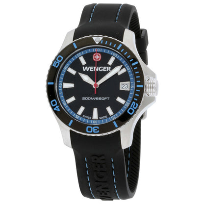 Front view of Wenger Sea Force Women's Quartz Watch 01.0621.102