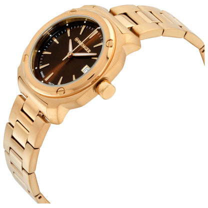 Left view of Wenger Edge Index Women's Quartz Watch 01.1121.105