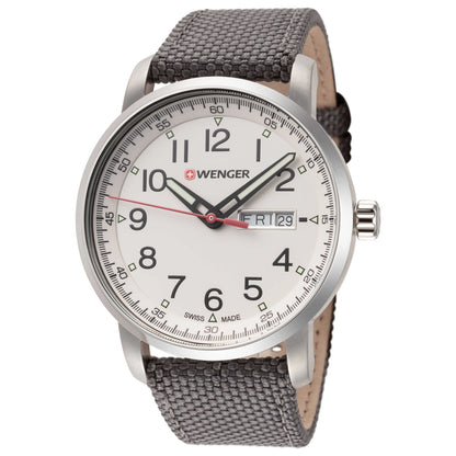 Front view of Wenger Attitude Heritage Men's Quartz Watch 01.1541.106