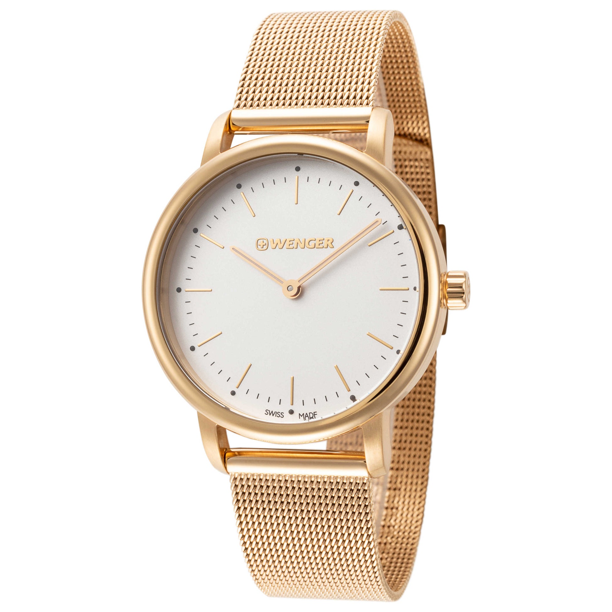 Front view of Wenger Urban Clasic Women's Quartz Watch 01.1721.113