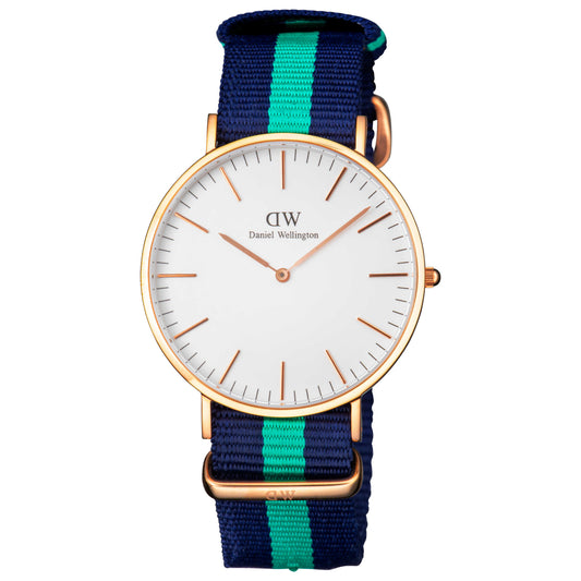 Front view of Daniel Wellington Classic Warwick Men's Quartz Watch 0105DW