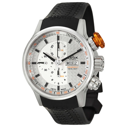 Front view of Edox WRC Men's Automatic Watch 01110-3-AIN