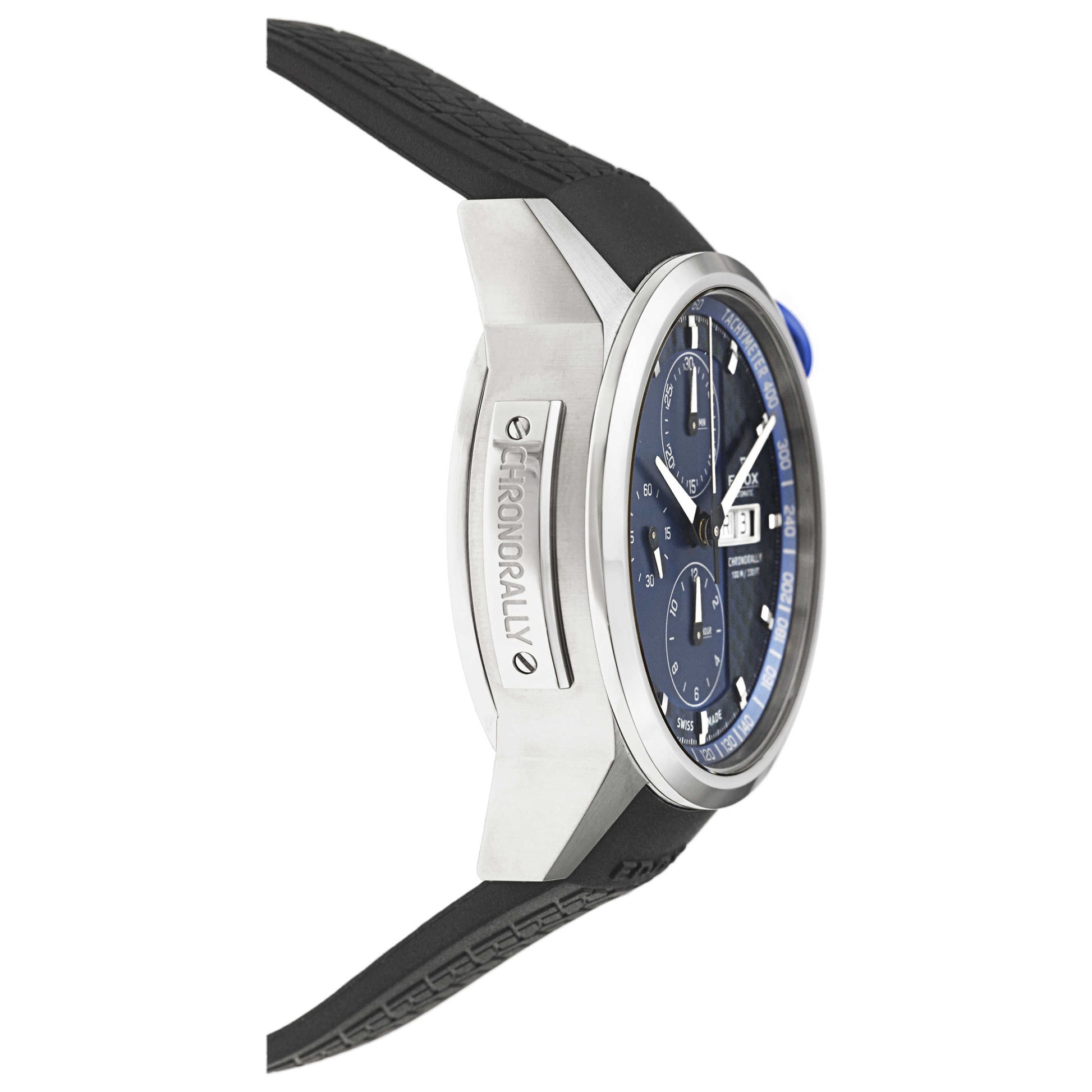 Edox Chronorally Men's Automatic Watch 01116-3PBU-BUIN - Image #3