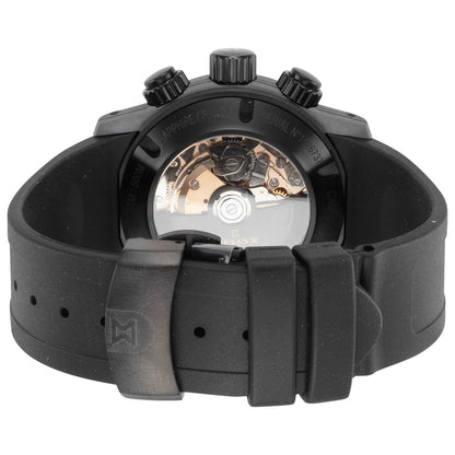 Back view of Edox CO-1 Men's Automatic Watch 01125-CLNGN-BUNN