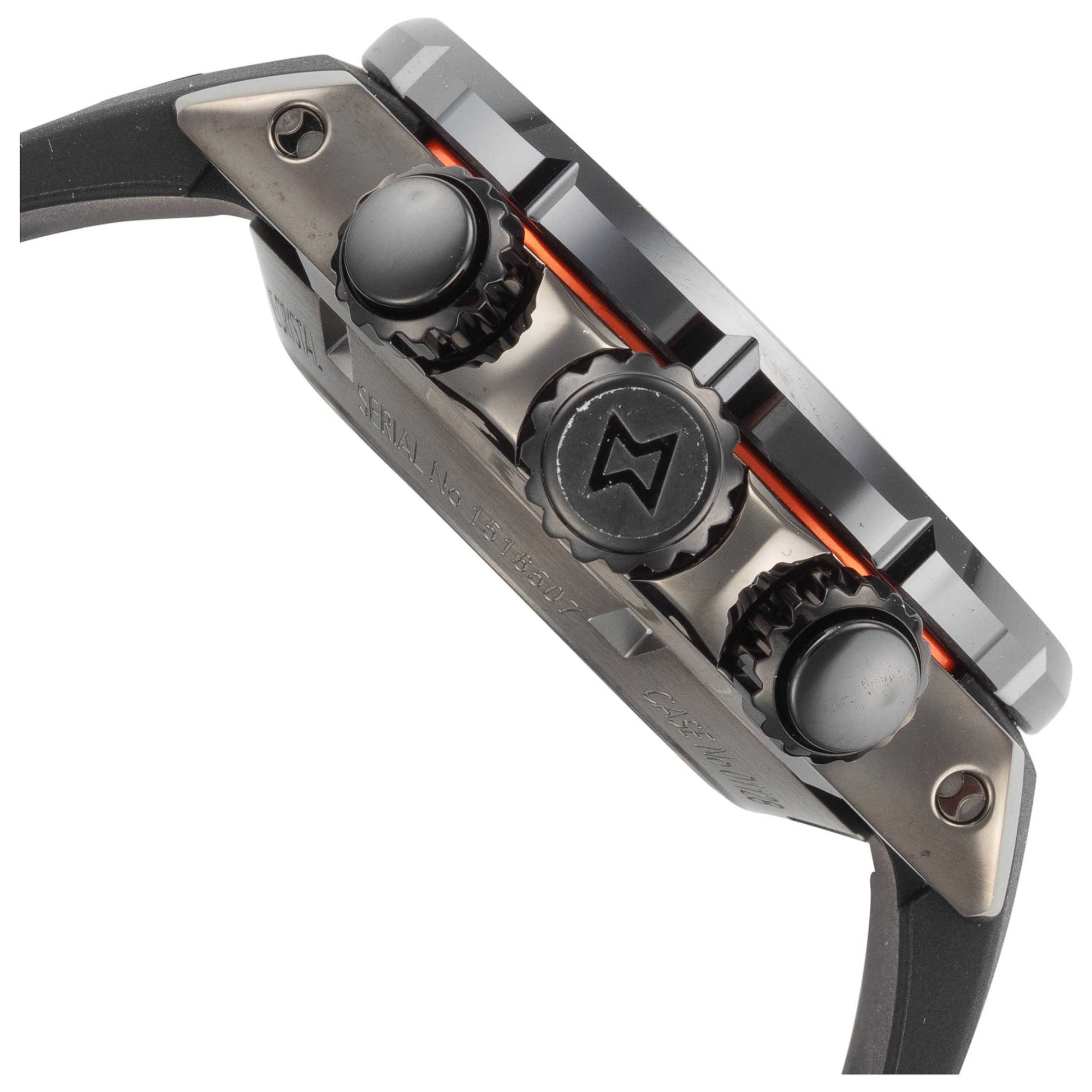Right view of Edox CO-1 Men's Automatic Watch 01128-37GNNOCA-GNO