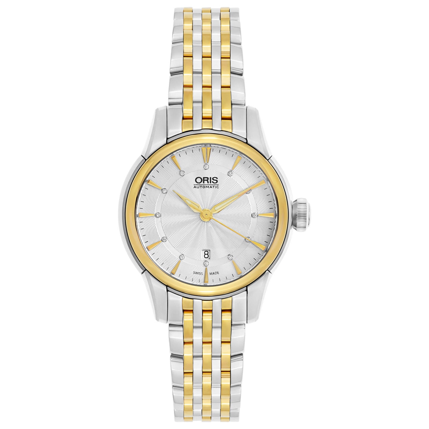 Front view of Oris Artelier Women's Automatic Watch 01561768743510781478