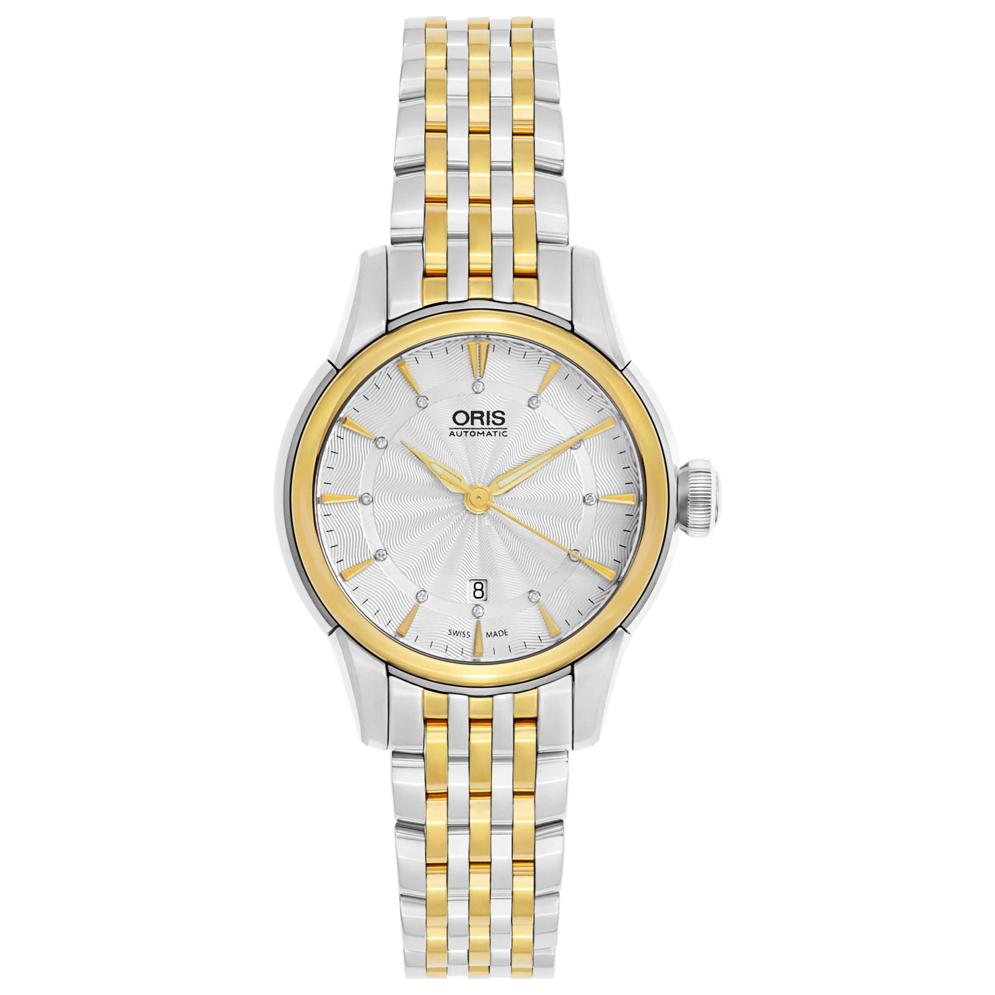Front view of Oris Artelier Women's Automatic Watch 01561768743510781478