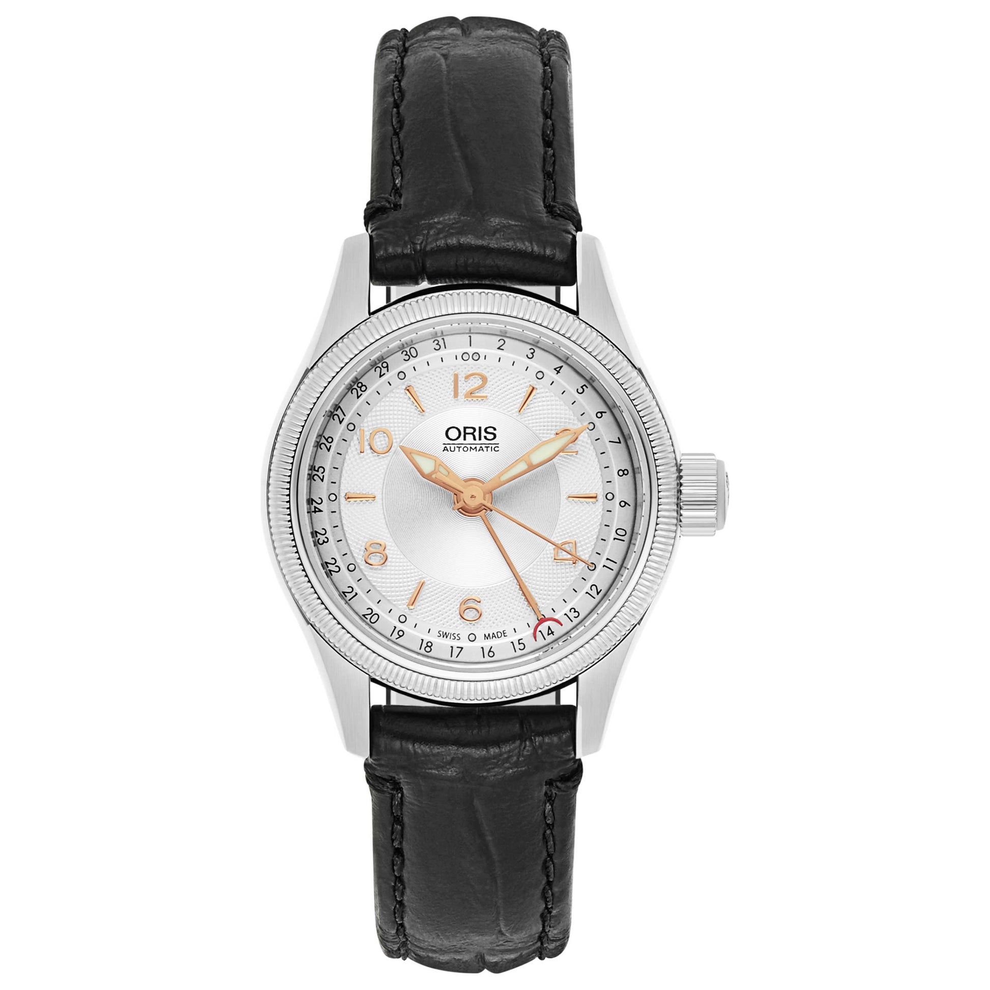 Front view of Oris Big Crown Unisex Automatic Watch 01594768040310751476