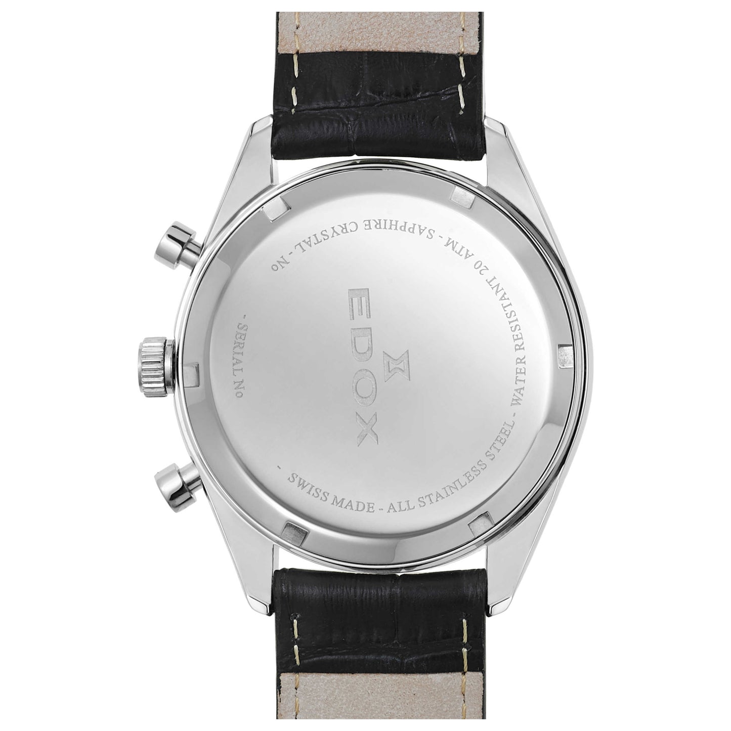 Edox Les Vauberts Men's Swiss Quartz (Battery-Powered) Watch 01655-3-AIR - Image #2