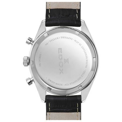 Edox Les Vauberts Men's Swiss Quartz (Battery-Powered) Watch 01655-3-AIR - Image #2
