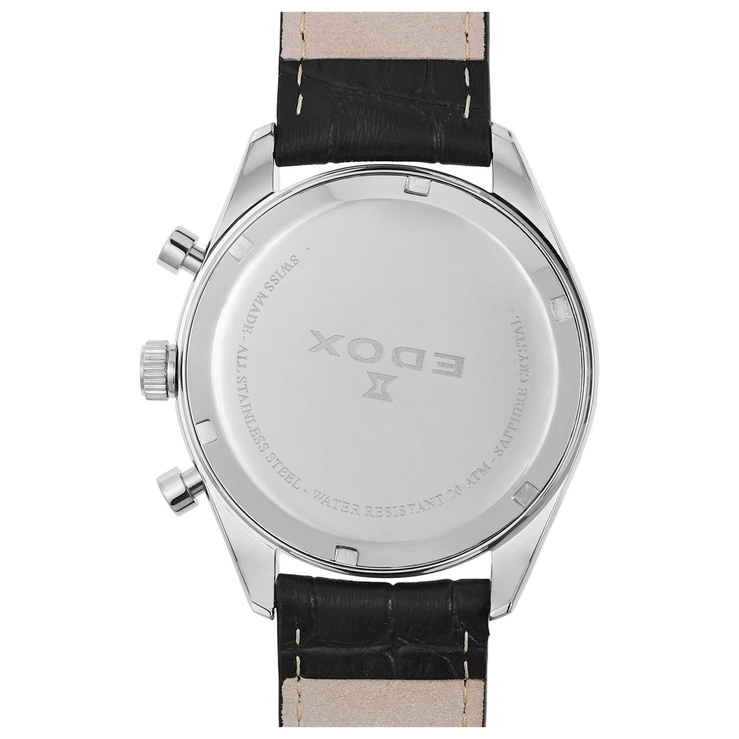 Edox Les Vauberts Men's Swiss Quartz (Battery-Powered) Watch 01655-3-BUIR - Image #2