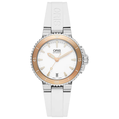 Front view of Oris Aquis Women's Automatic Watch 01733765243560741831