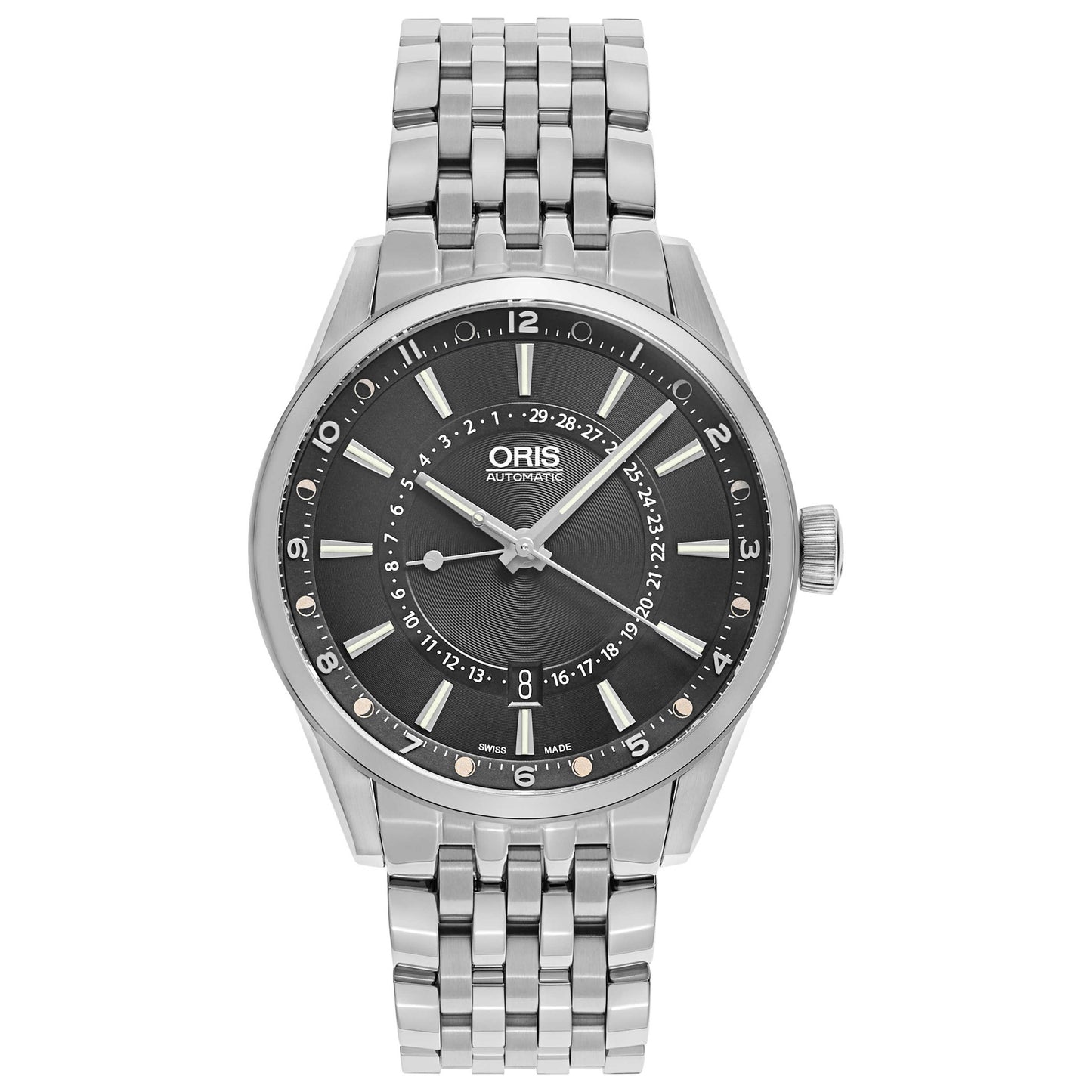 Front view of Oris Artix Men's Automatic Watch 01761769140540782180