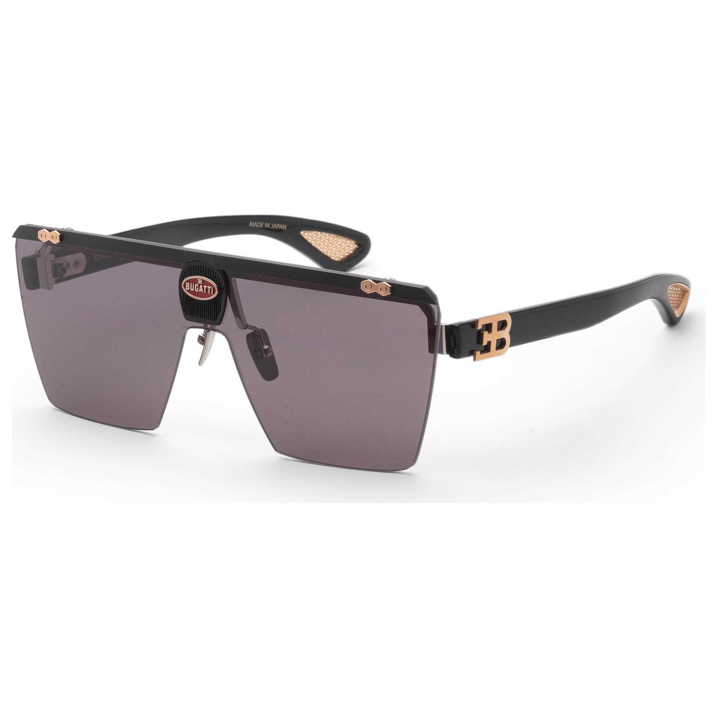 Front view of Bugatti Men's Sunglasses 01A-RG