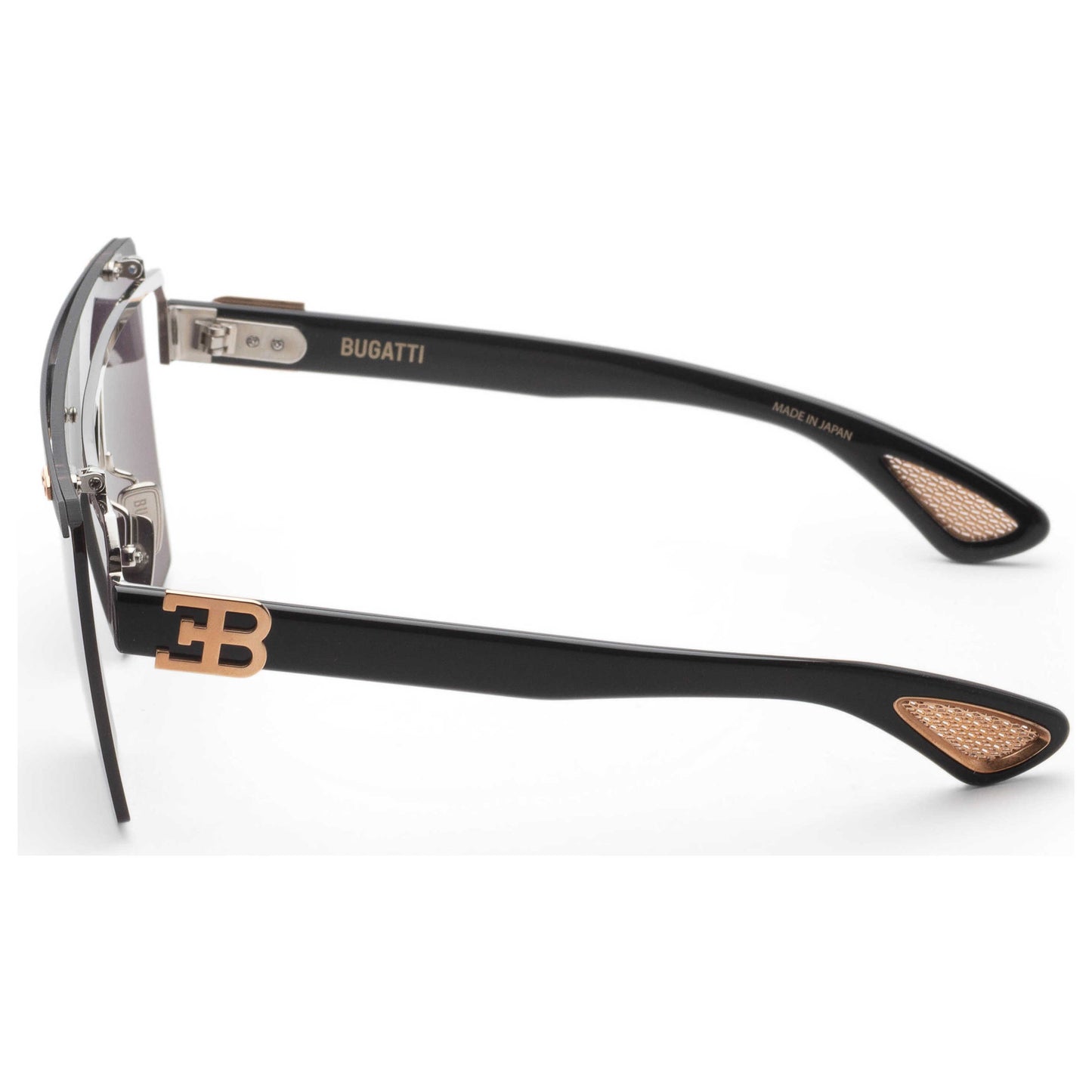 Left view of Bugatti Men's Sunglasses 01A-RG