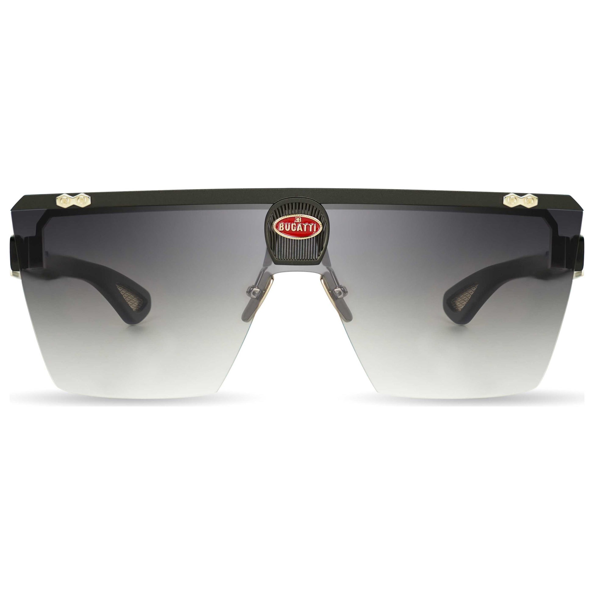 Front view of Bugatti Men's Sunglasses 01A-WG