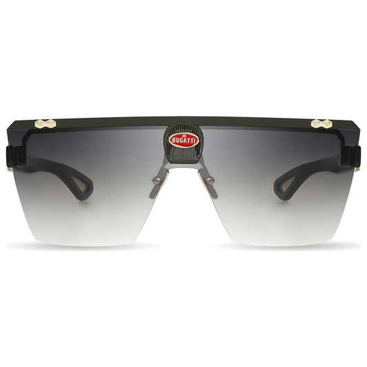 Front view of Bugatti Men's Sunglasses 01A-WG