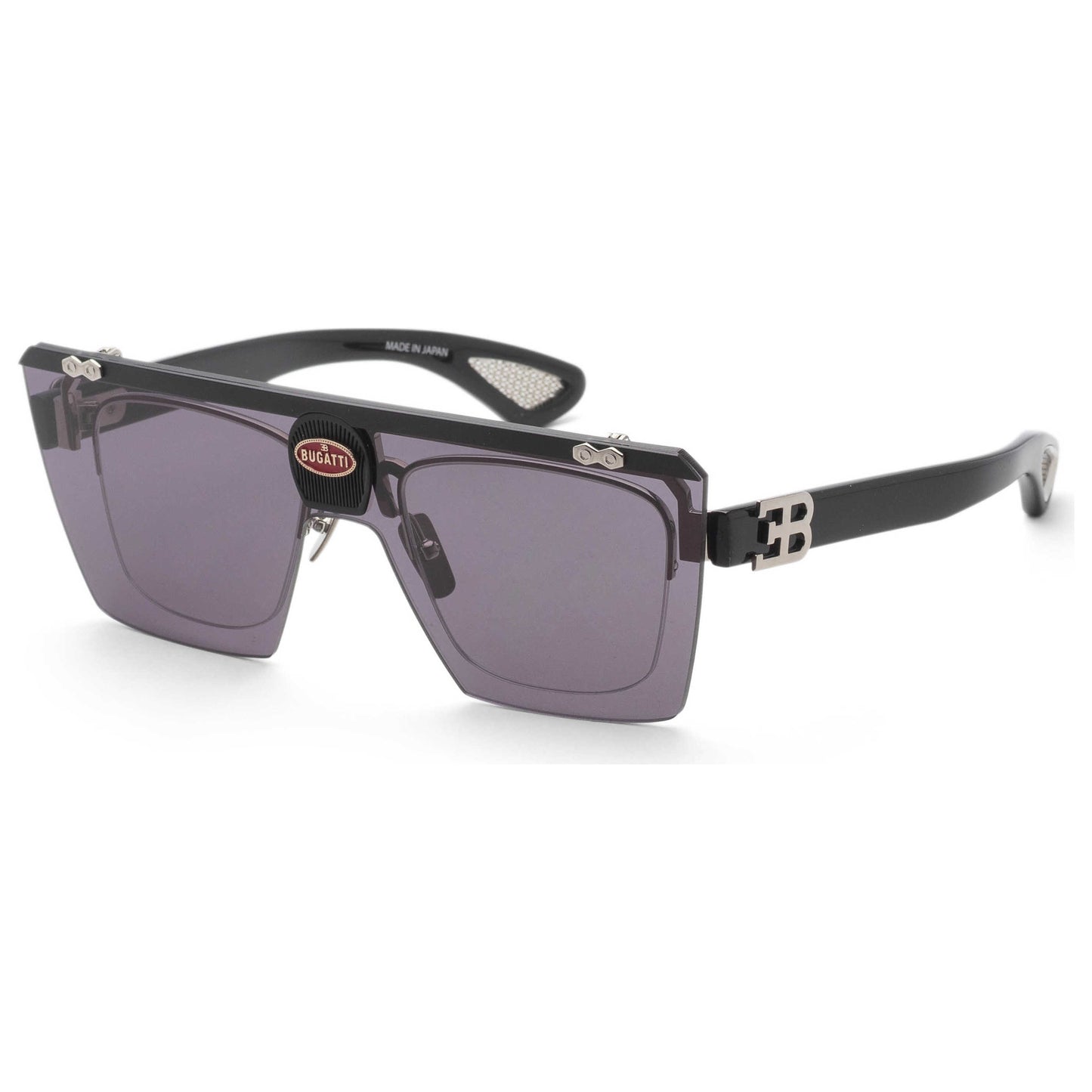 Front view of Bugatti Men's Sunglasses 01BRX-SS-DG
