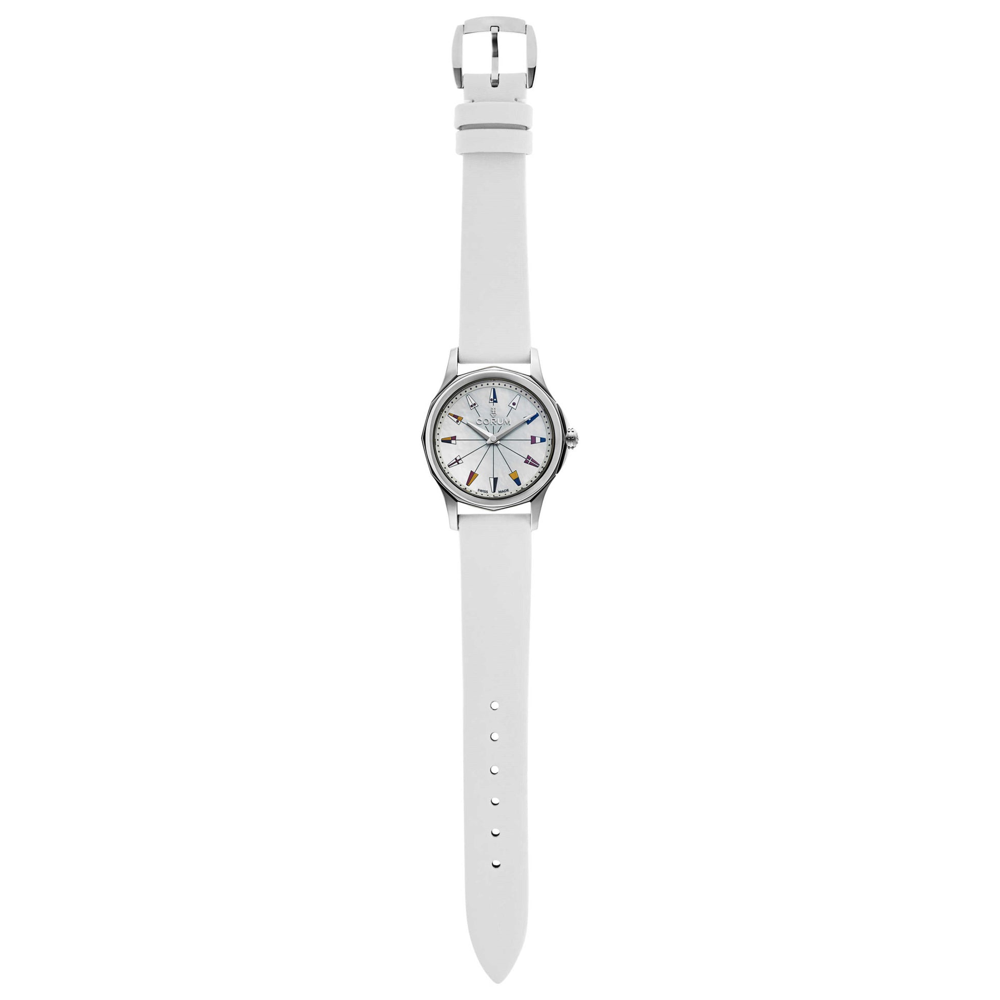 Corum Admiral's Cup Women's Swiss Quartz (Battery-Powered) Watch 020-100-20-0049-PN22 - Image #8