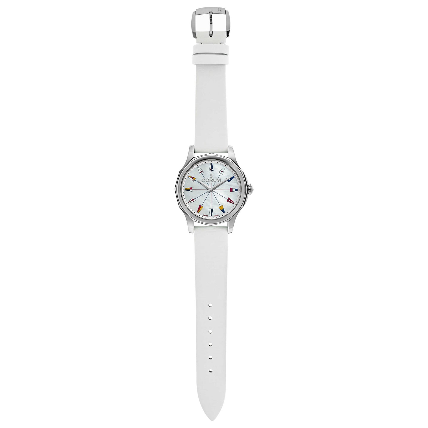 Corum Admiral's Cup Women's Swiss Quartz (Battery-Powered) Watch 020-201-20-0049-PN22 - Image #8
