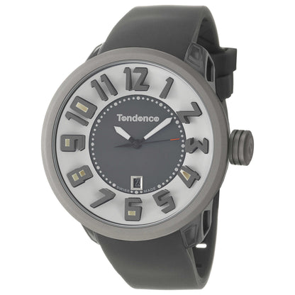 Front view of Tendence Gulliver Titanium Men's Swiss Quartz (Battery-Powered) Watch 02035011