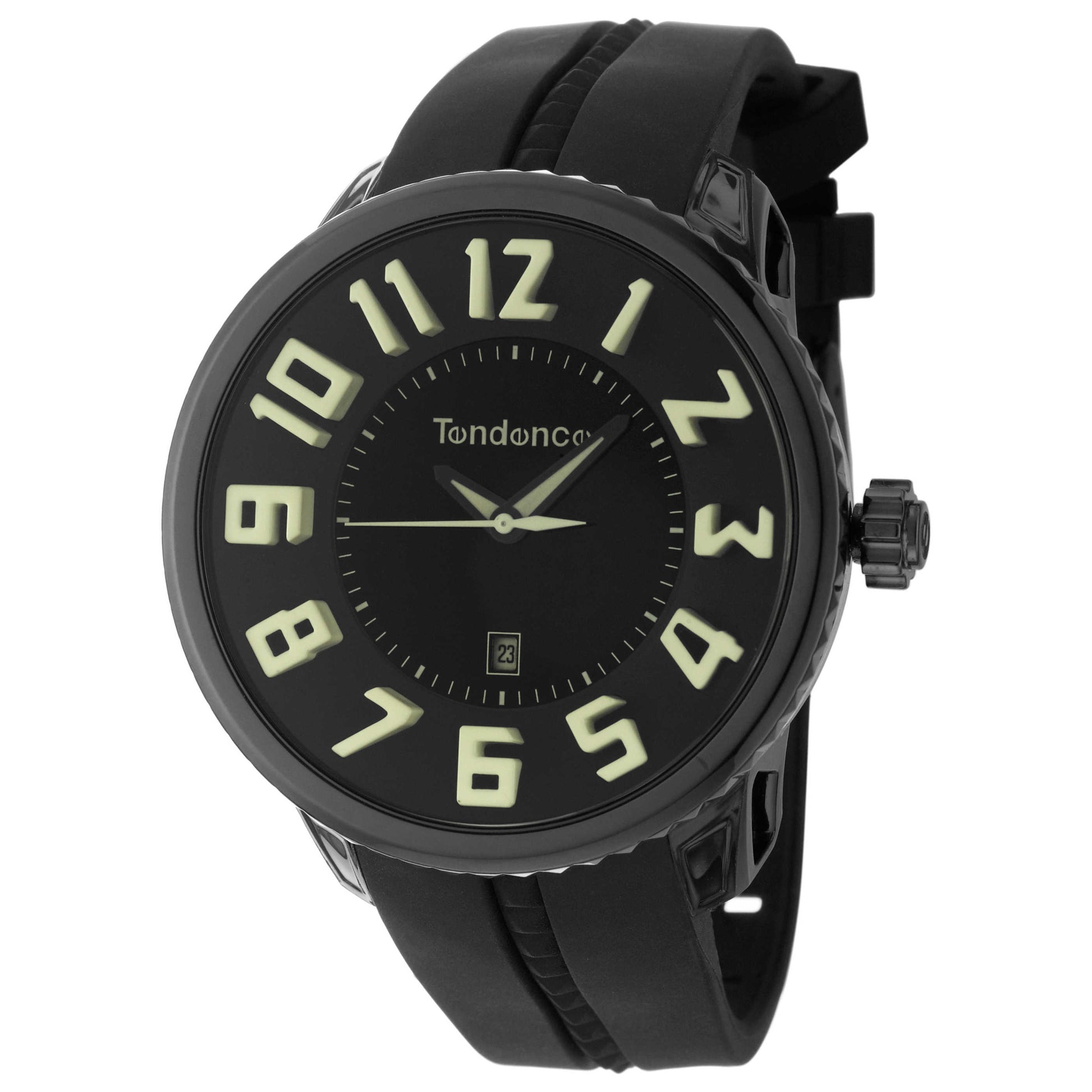 Front view of Tendence Gulliver Round Men's Quartz Watch 02043020