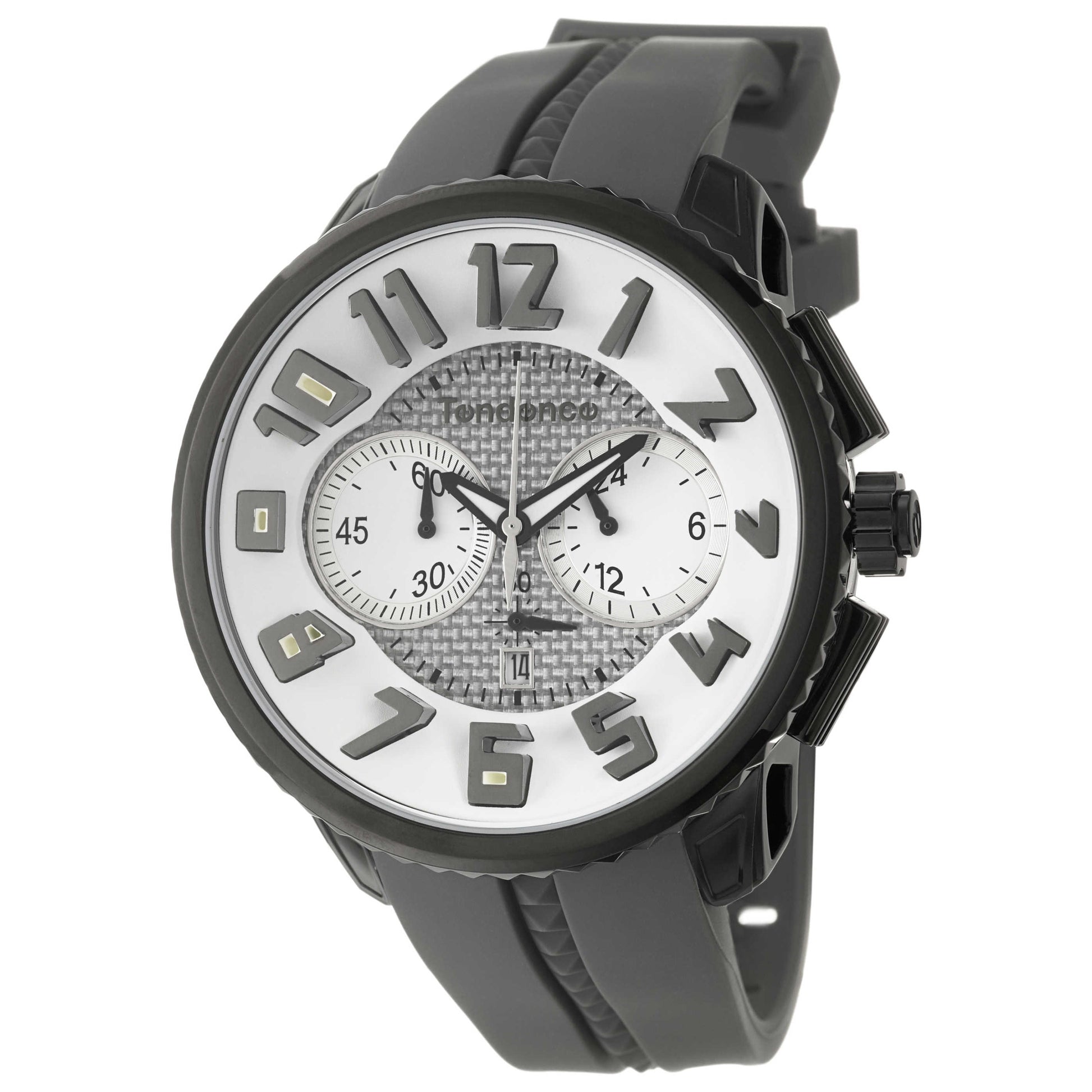 Front view of Tendence Gulliver Round Men's Quartz Watch 02046016