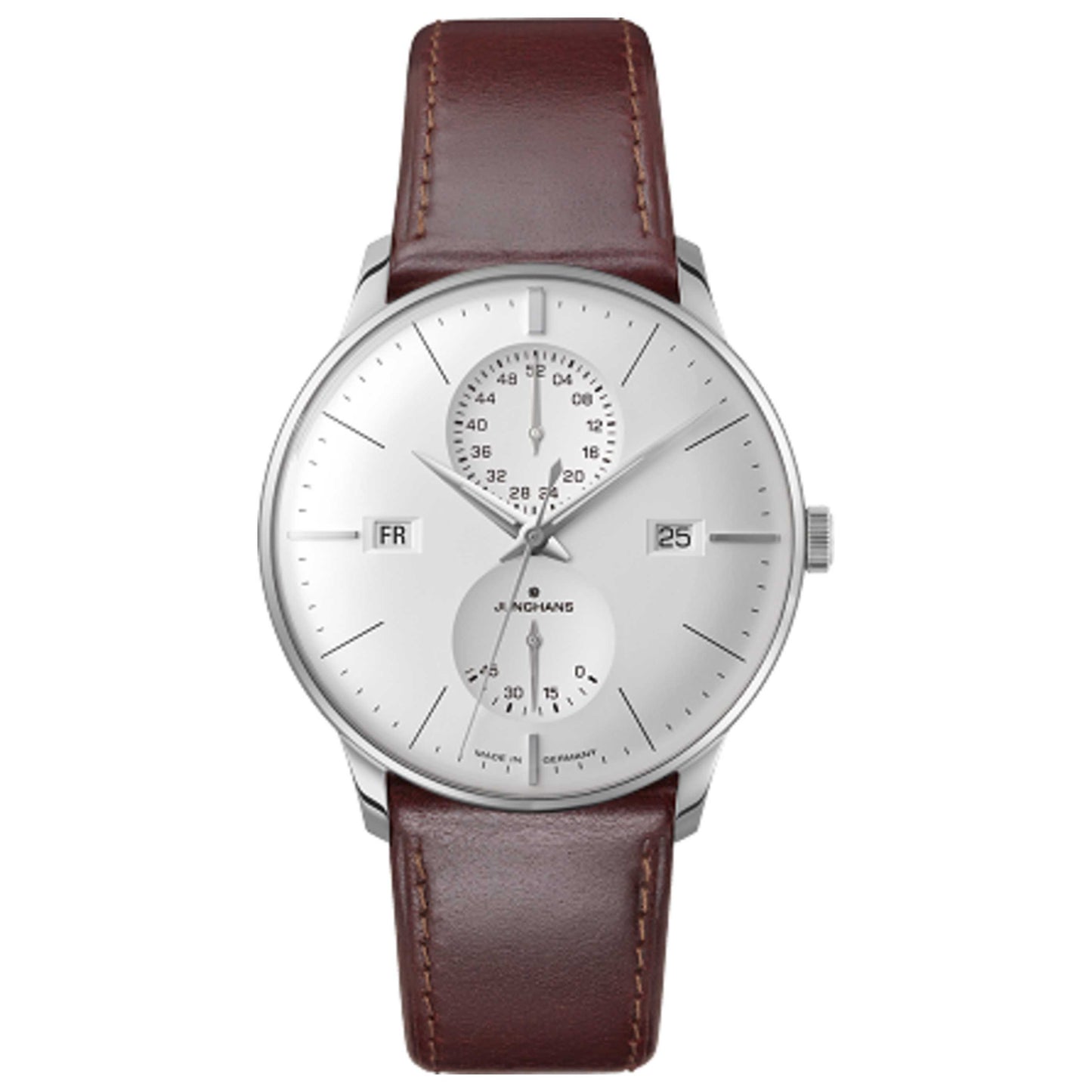 Front view of Junghans Meistr Agenda Men's Automatic Watch 027/4364.01