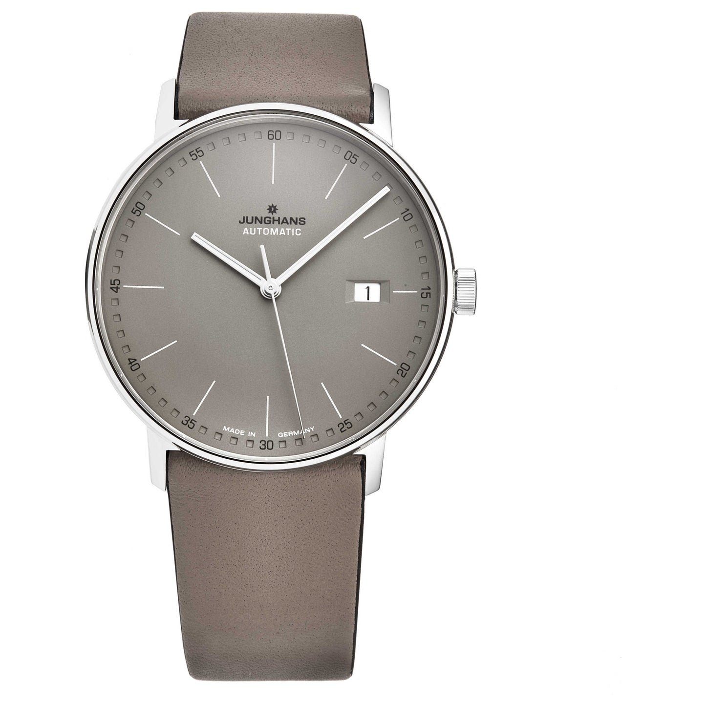 Front view of Junghans Form A Men's Automatic Watch 027/4832.00