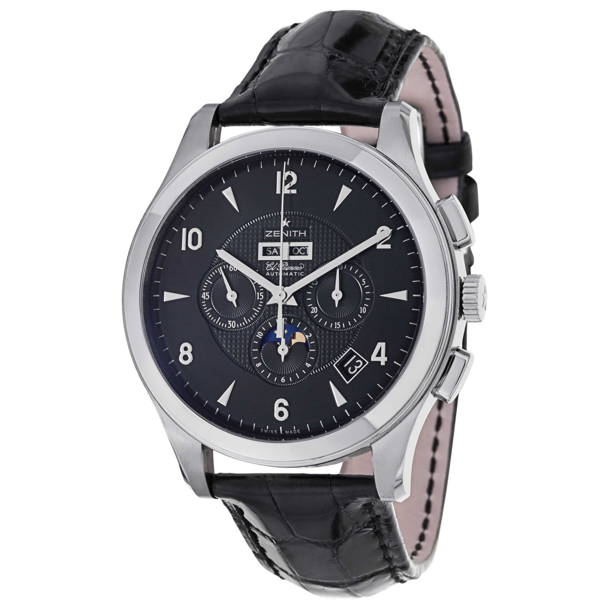 Front view of Zenith Class Men's Automatic Watch 03-0520-410-22C492GB