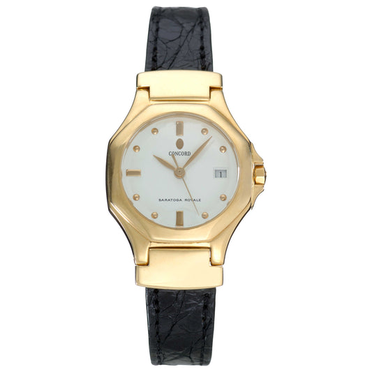 Front view of Concord Saratoga Women's Swiss Quartz (Battery-Powered) Watch 0301257