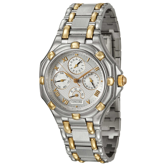 Front view of Concord Triple Crown Men's Automatic Watch 0303481