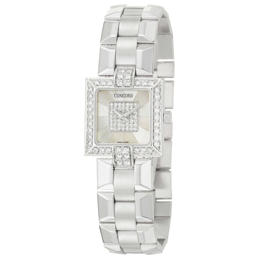 Front view of Concord La Scala Women's Swiss Quartz (Battery-Powered) Watch 0308933