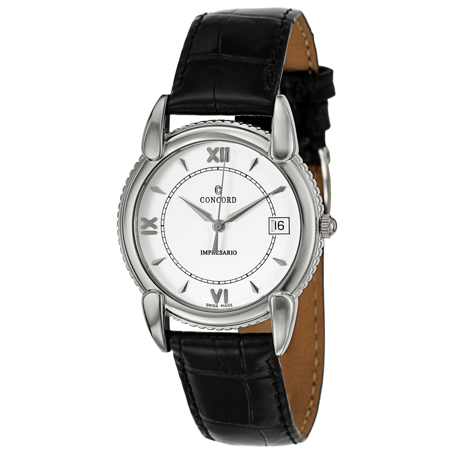 Front view of Concord Impresario Men's Swiss Quartz (Battery-Powered) Watch 0309097