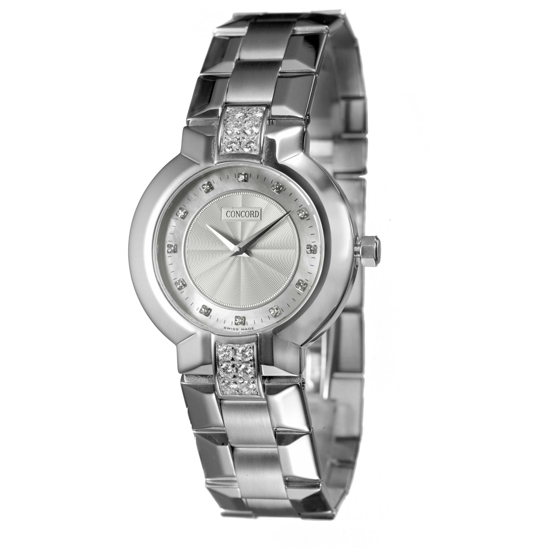 Front view of Concord La Scala Men's Swiss Quartz (Battery-Powered) Watch 0309199