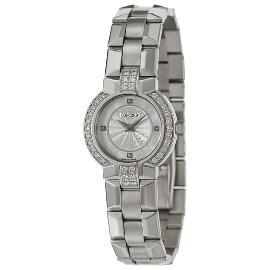 Front view of Concord La Scala Women's Swiss Quartz (Battery-Powered) Watch 0309295