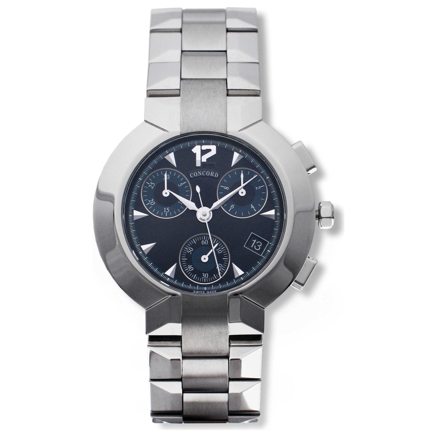 Front view of Concord La Scala Men's Swiss Quartz (Battery-Powered) Watch 0309810