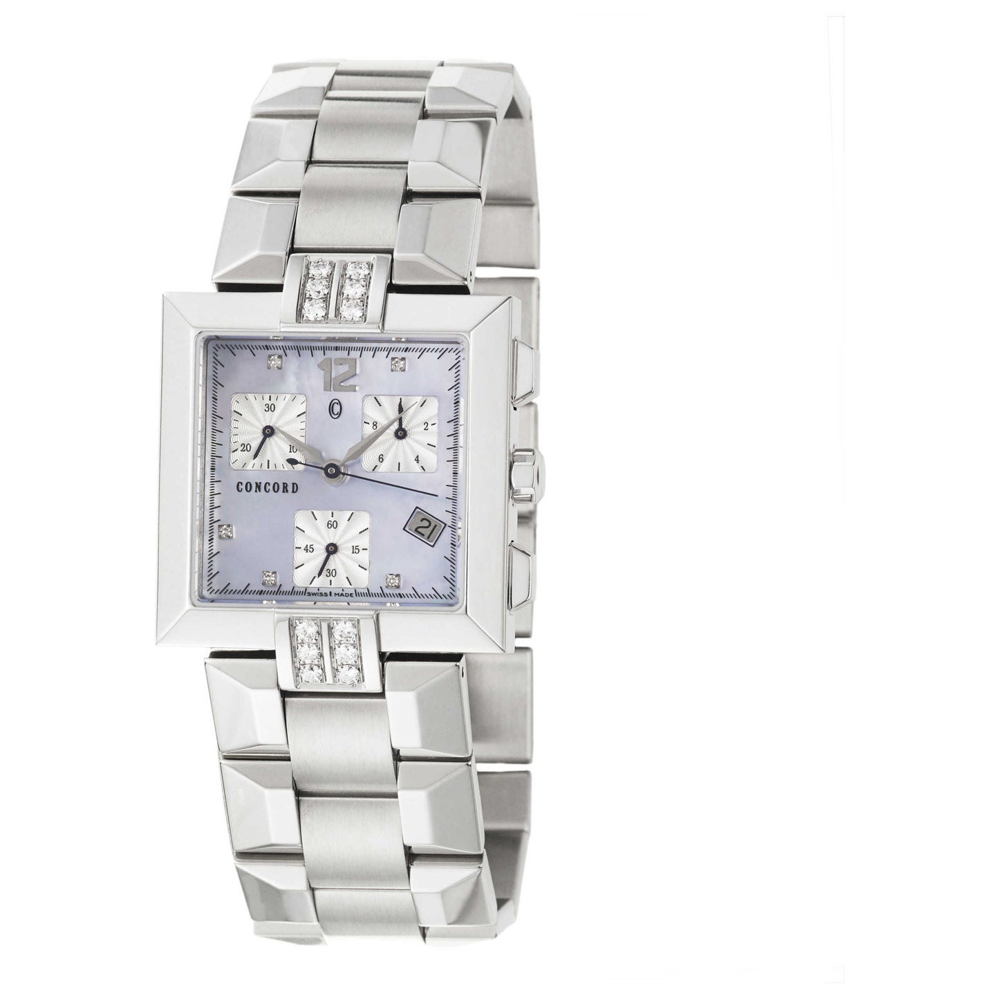 Front view of Concord La Scala Men's Swiss Quartz (Battery-Powered) Watch 0310324
