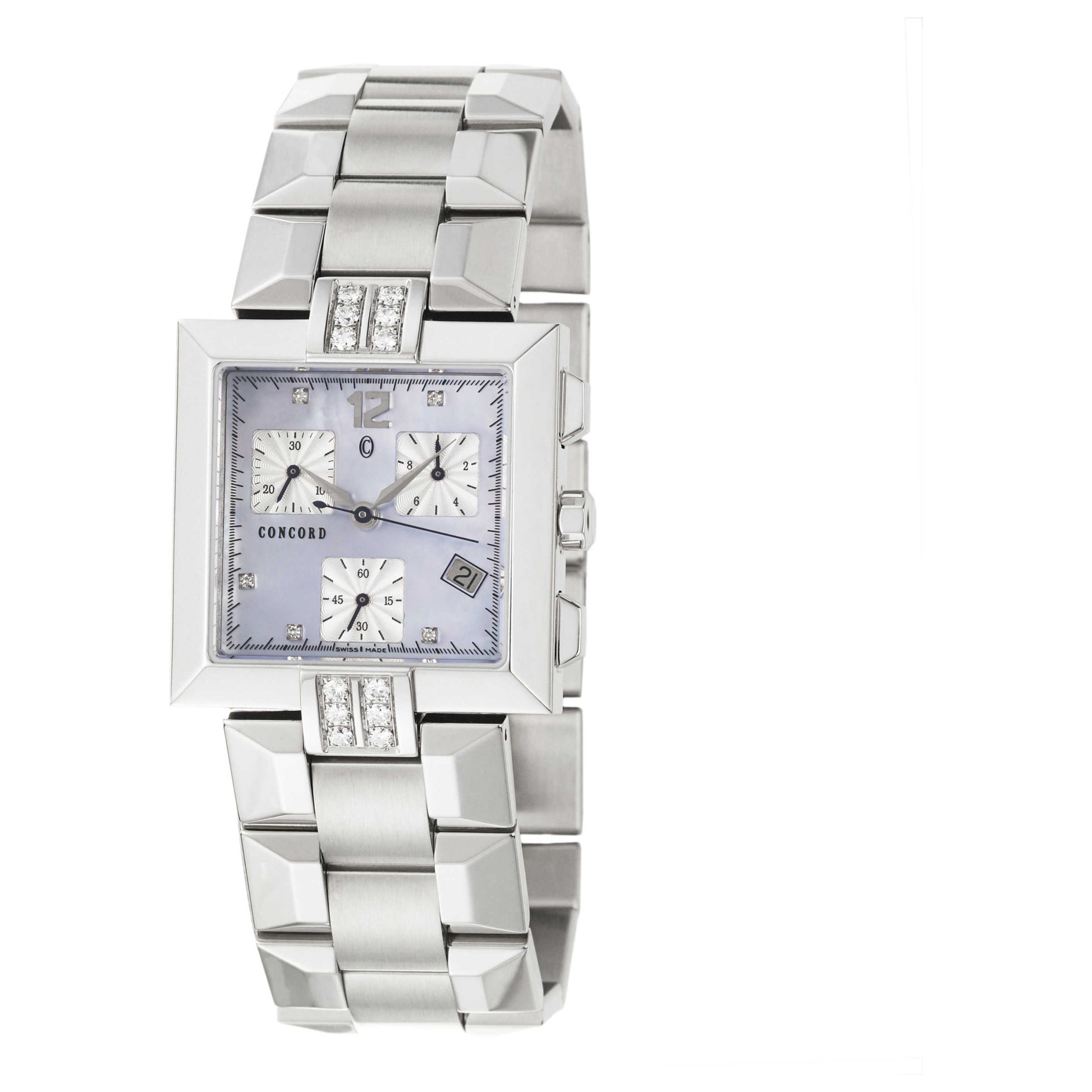 Front view of Concord La Scala Men's Swiss Quartz (Battery-Powered) Watch 0310324
