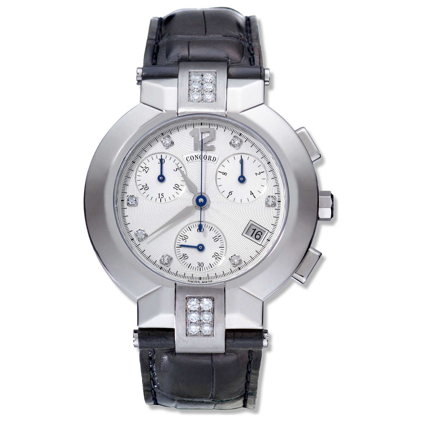 Front view of Concord La Scala Men's Swiss Quartz (Battery-Powered) Watch 0310334