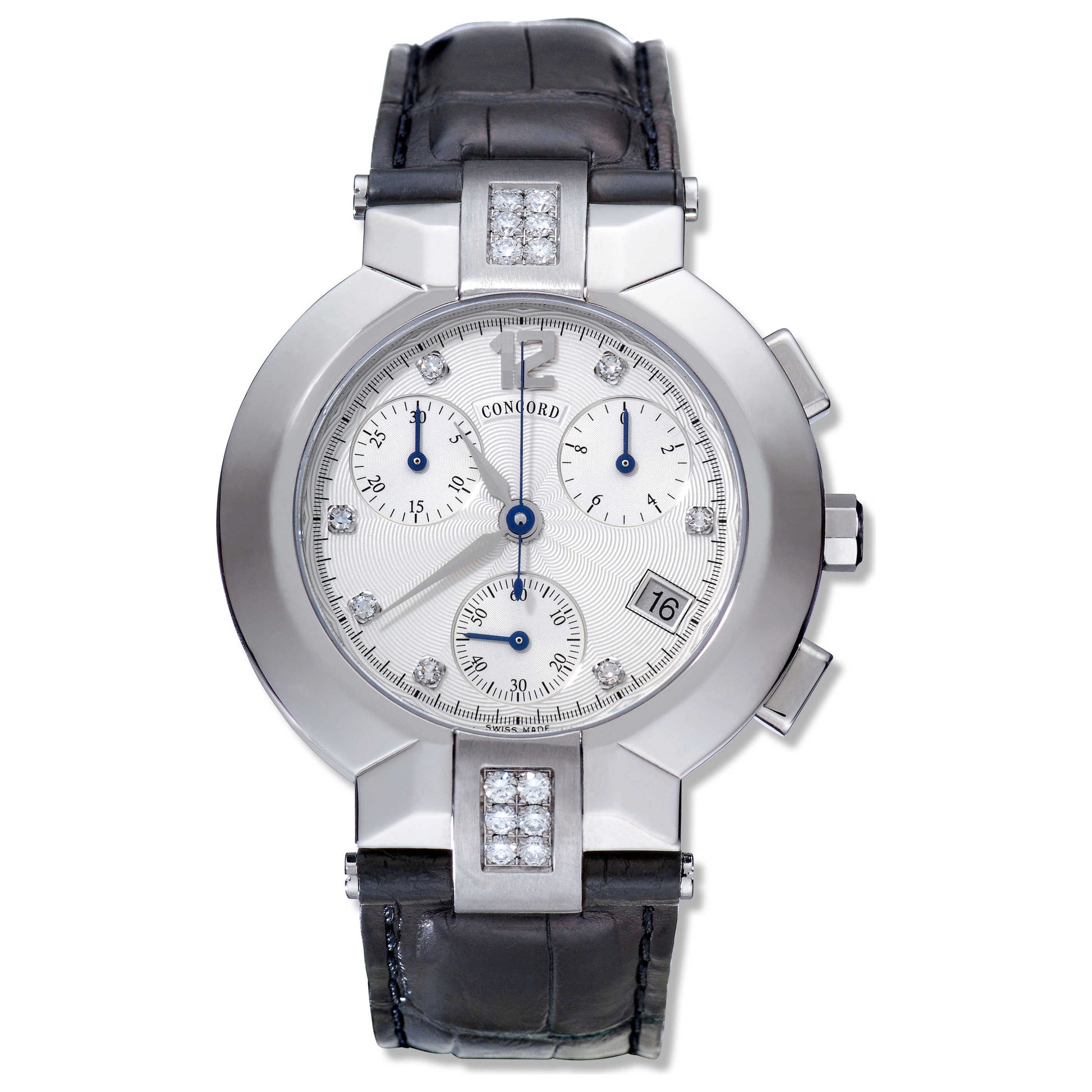 Front view of Concord La Scala Men's Swiss Quartz (Battery-Powered) Watch 0310334