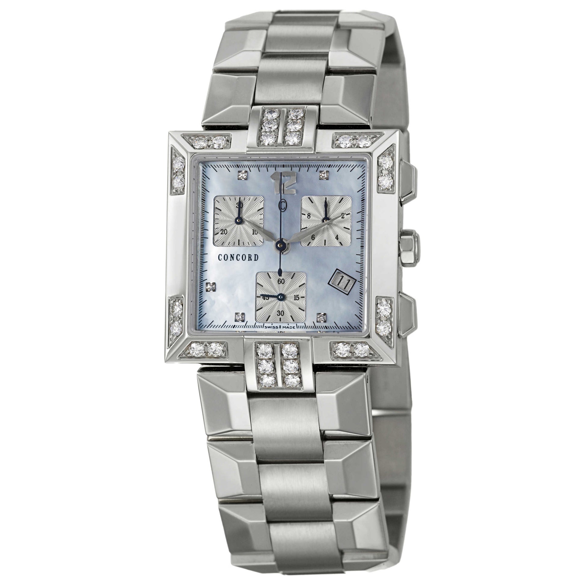 Front view of Concord La Scala Men's Swiss Quartz (Battery-Powered) Watch 0310364