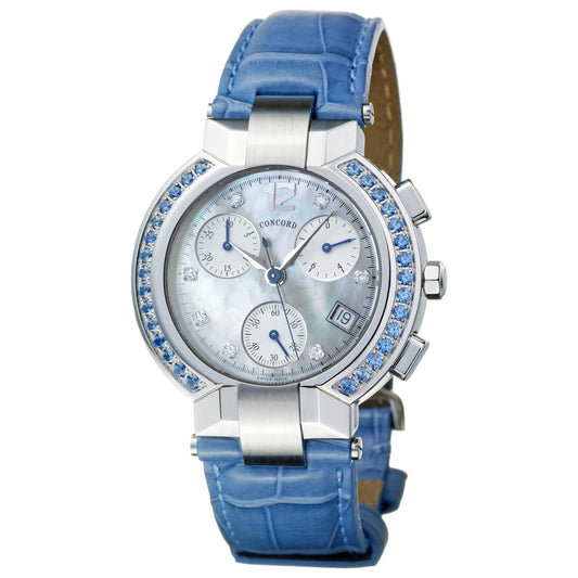 Front view of Concord La Scala Women's Swiss Quartz (Battery-Powered) Watch 0310408