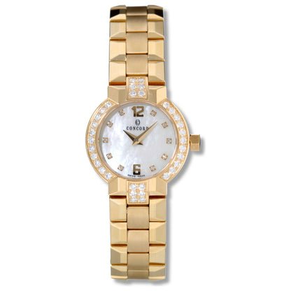Front view of Concord La Scala Women's Swiss Quartz (Battery-Powered) Watch 0310554
